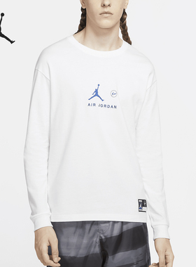 Nike/耐克正品Jordan x Fragment 男士圆领长袖T恤DA2982-094