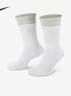 Nike/耐克正品Everyday Plus男女款运动袜一双装DD2795-105