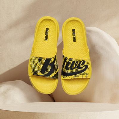 李宁反伍拖鞋男拖夏新款BADFIVE篮球减震回弹运动休闲凉拖ABTR007