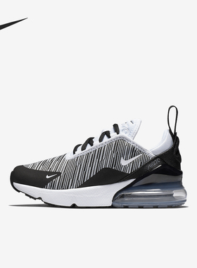 Nike/耐克正品AIR MAX 270小童气垫缓震拼接跑步鞋AO2372-007