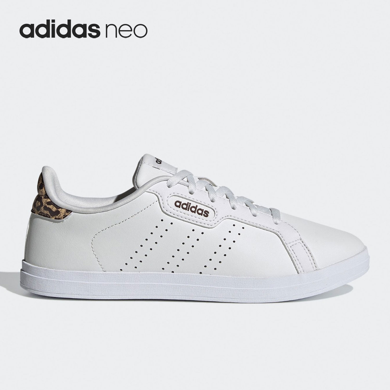Adidas/阿迪达斯正品NEO Courtpoint女子运动低帮板鞋FY8414