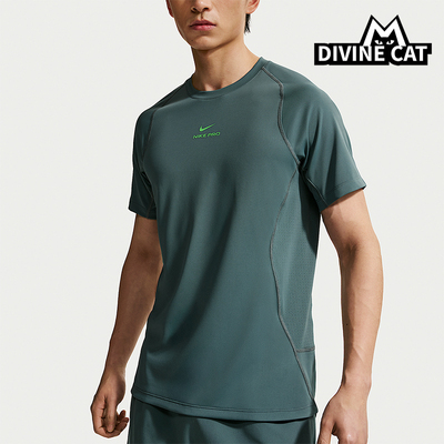 Nike/耐克正品夏季Pro Training男士复古圆领短袖T恤HV0410-382