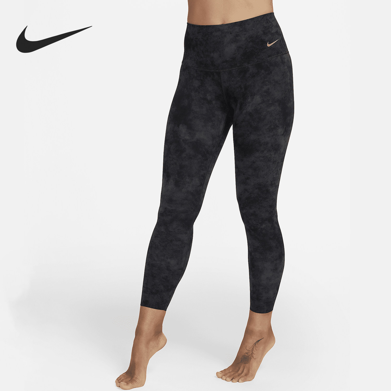 Nike/耐克正品Zenvy女士高腰紧身弹力休闲运动长裤FN4168-010