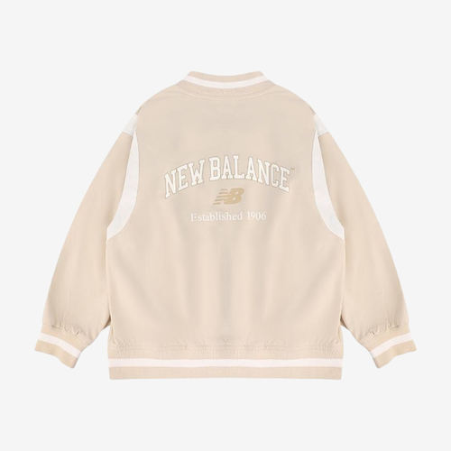 New Balance新百伦正品棒球服儿童长袖普通外套7AE1E013-LBG