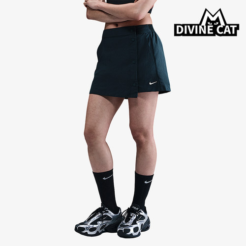 Nike/耐克正品Sportswear女士透气运动梭织休闲裙裤HM6980-478