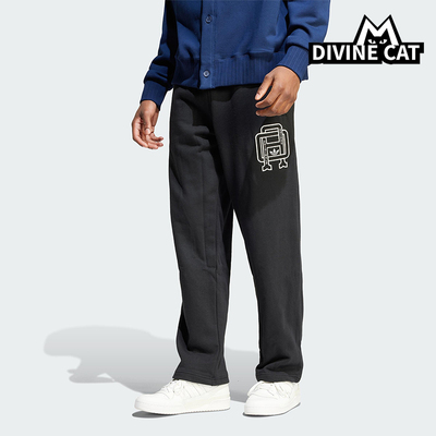 Adidas/阿迪达斯正品三叶草男士系带校园风亲肤舒适运动裤JD3331