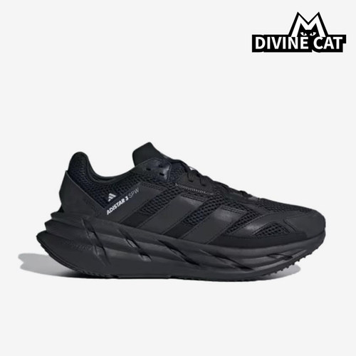 Adidas/阿迪达斯正品ADISTAR3新款男黑色经典低帮鞋J跑步鞋JQ0755