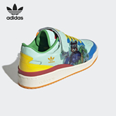 Adidas GX3873 耐磨低帮运动板鞋 阿迪达斯正品 三叶草男女时尚