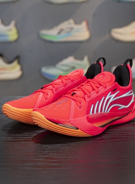 李宁正品音速13男子户外运动训练比赛低帮实战篮球鞋ABAV025-9