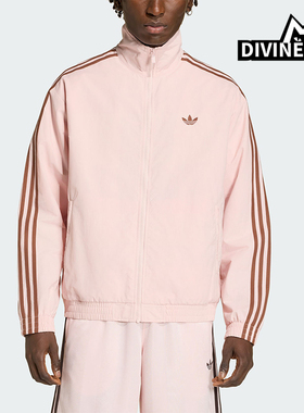 Adidas/阿迪达斯正品三叶草男士运动立领针织休闲日常外套KQ9497