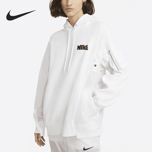男女休闲印花连帽卫衣CW2419 Nike 联名款 Sacai 100 耐克正品