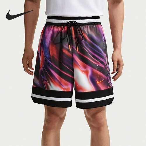 Nike/耐克正品夏季男士时尚印花系带透气运动短裤IR6283-100
