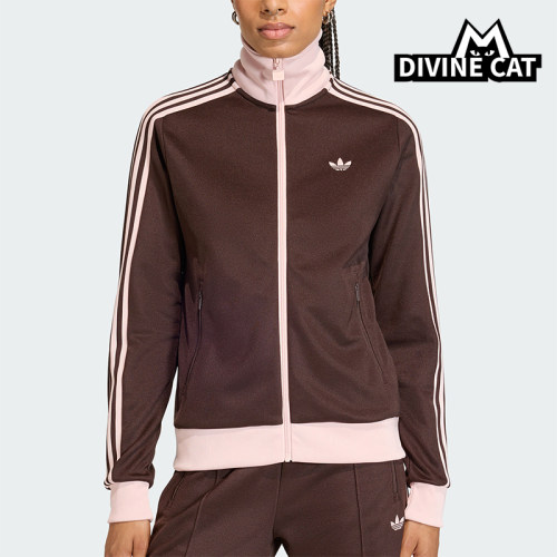Adidas/阿迪达斯正品三叶草女士休闲拼接经典运动日常外套KD3742
