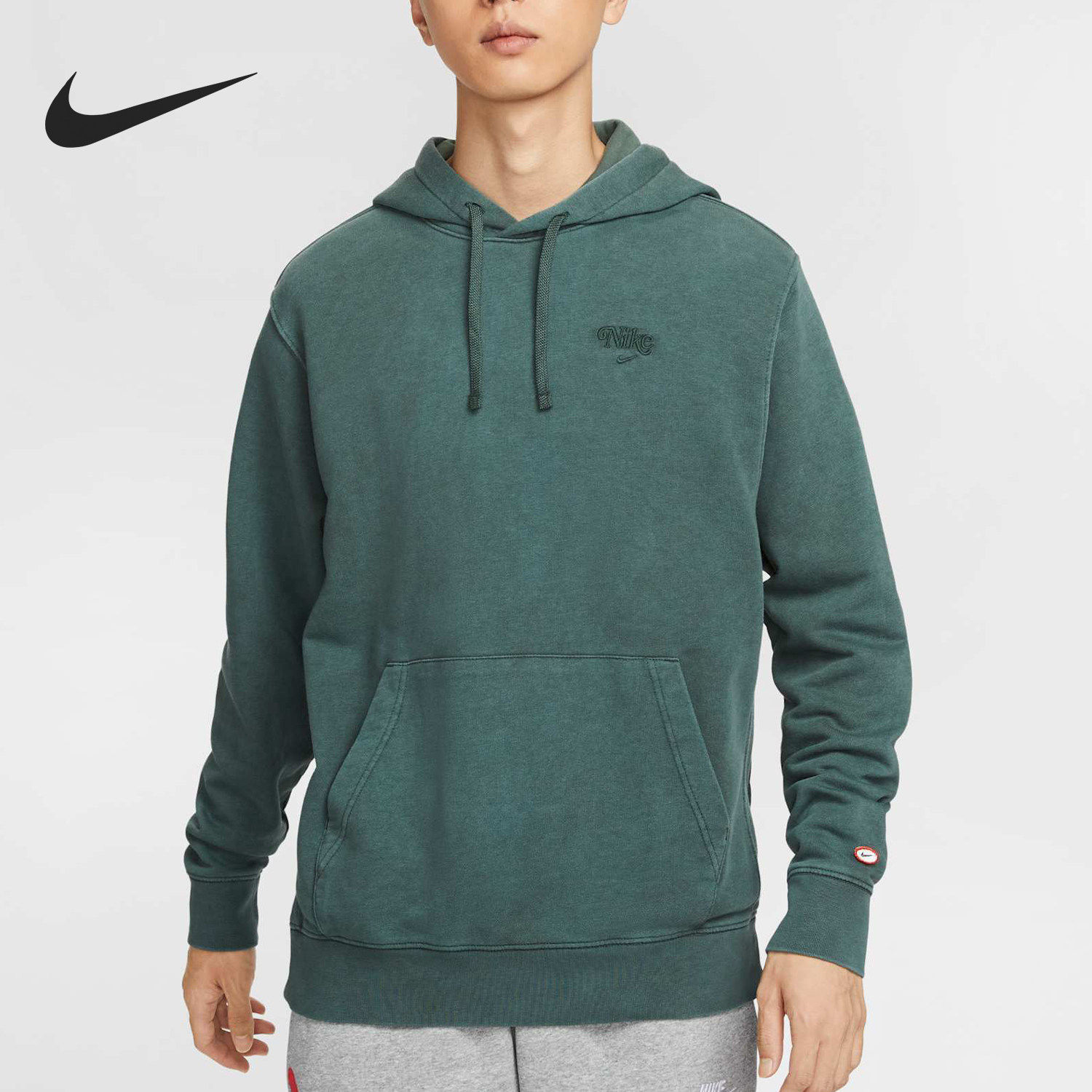 Nike/耐克正品秋季新款男士连帽口袋针织训练卫衣HQ4954-338
