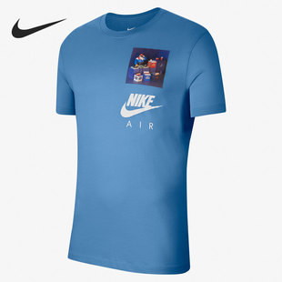 新款 当季 男子时尚 休闲运动短袖 676 Nike T恤CW0414 耐克正品