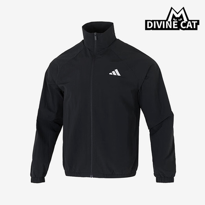 Adidas/阿迪达斯正品M SL WV TT男士户外梭织运动立领外套JM1772