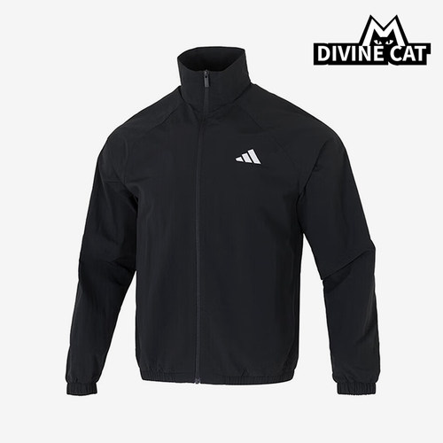Adidas/阿迪达斯正品M SL WV TT男士户外梭织运动立领外套JM1772