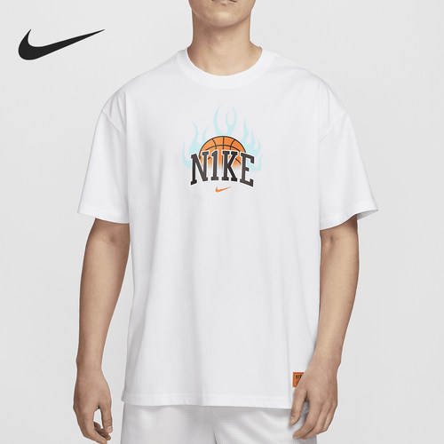 Nike/耐克正品CHBL耐高篮球系列男士圆领篮球T恤HF6156-100 - 封面