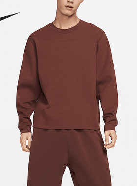 Nike/耐克正品THERMA-FIT男士针织圆领卫衣套头衫DV9975-231