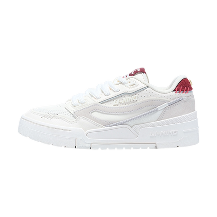 Lining/李宁正品001Btc Prm女子休闲运动轻便低帮简约板鞋AGCT004