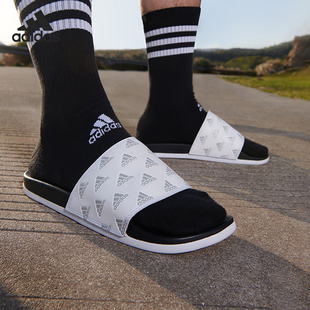 Adidas/阿迪达斯正品ADILETTE COMFORT男女运动凉拖鞋GV9737