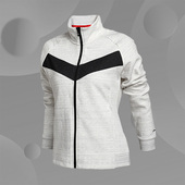 女子训练系列开衫 新款 运动无帽卫衣AWDM364 17秋季 LINING李宁正品