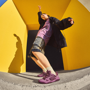 李宁正品征程2.0 v2女子潮流低帮减震回弹耐磨经典休闲鞋AGCU362