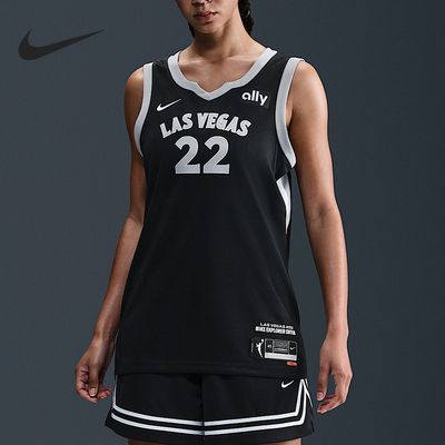 Nike/耐克正品2025秋季款女士运动无袖篮球背心T恤HF0996-010