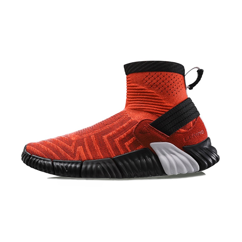 Lining/李宁正品GAI适无双潮流嘻哈联名男子运动休闲鞋AGLM197