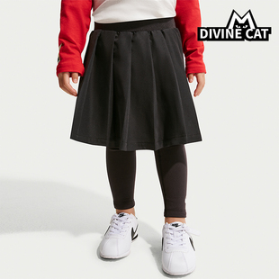 Nike/耐克正品2025冬季款婴童耐穿运动紧身休闲连裤裙IU5443-010