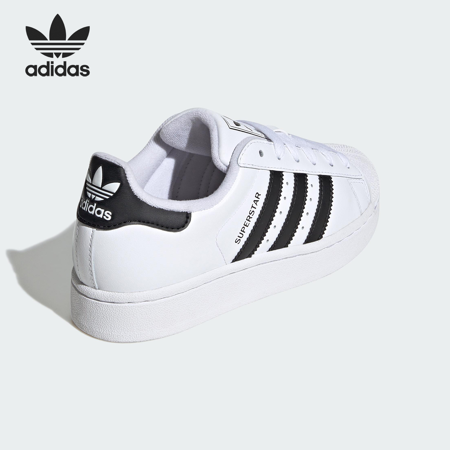 Adidas/阿迪达斯正品三叶草女士低帮经典轻质休闲板鞋JH9976
