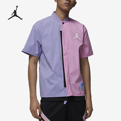 Nike/耐克正品Jordan新款男子舒适透气拼接短袖T恤FD6573-538