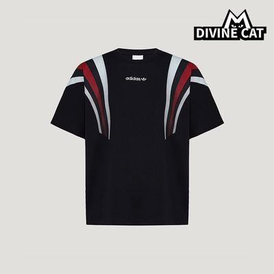 Adidas/阿迪达斯正品三叶草男士圆领套头经典透气日常短袖KW2015