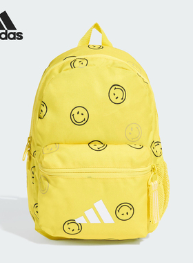 Adidas/阿迪达斯正品SMILEYWORLD男女运动满印双肩包JX5643