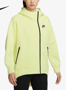 Nike/耐克正品冬季女士针织宽松经典户外连帽外套FB8244-331
