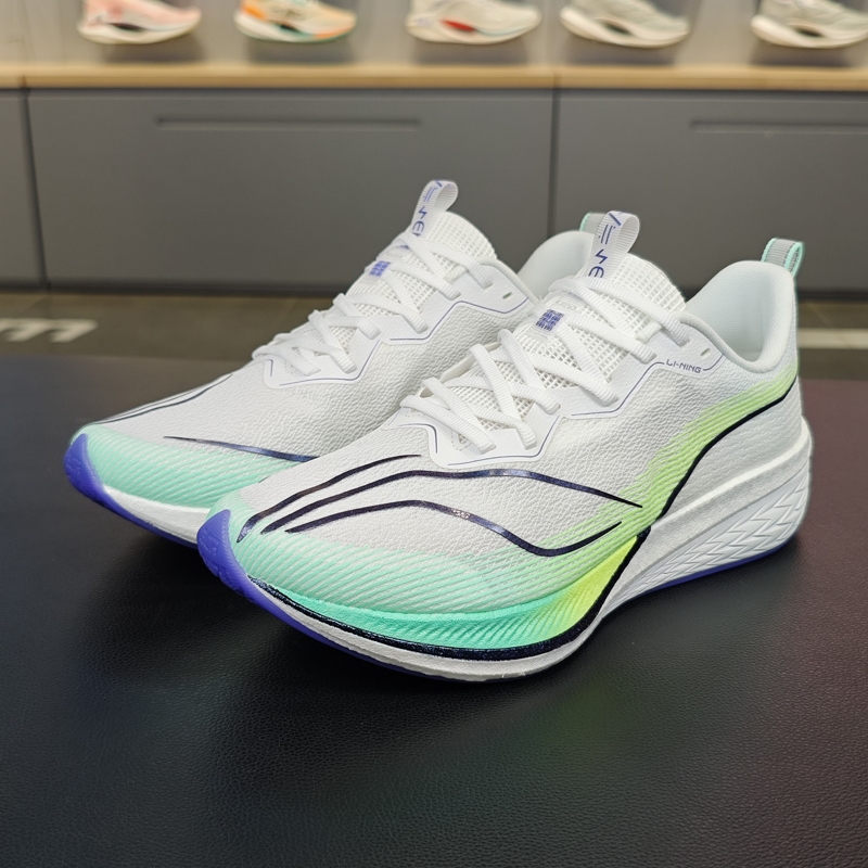 Lining/李宁正品赤兔6PRO男子反光轻量高回弹竞速跑鞋ARMT013-12