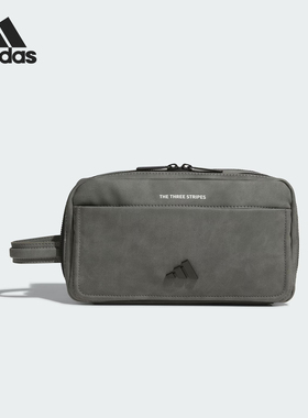 Adidas/阿迪达斯正品PU 2 ZIP PO男士高尔夫运动手拎包IS6551