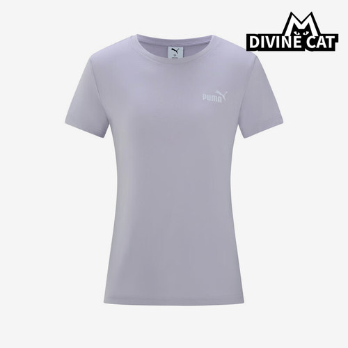 Puma/彪马正品2025女士运动针织日常休闲套头耐穿短袖693235-50