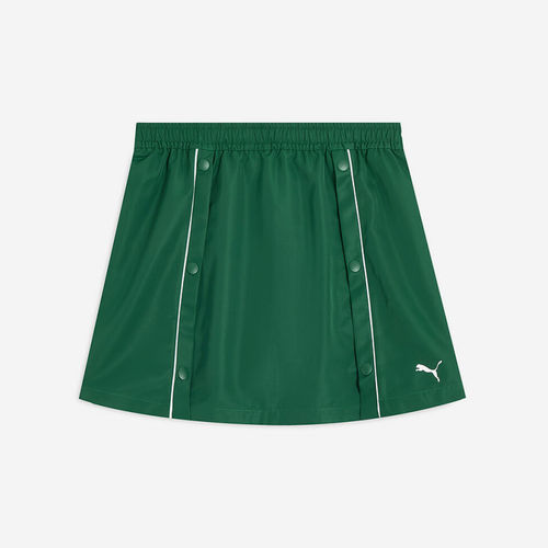 Puma/彪马正品2025夏季款女士梭织宽松排扣半身裙631727-60