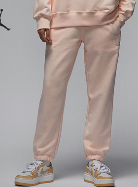 Nike/耐克正品JORDAN女士宽松柔软户外束脚长裤HJ1327-838