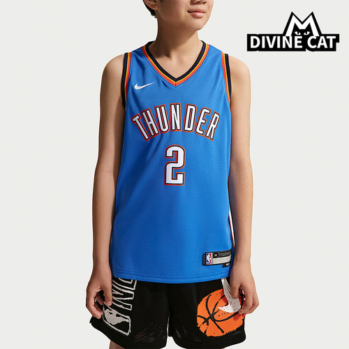 Nike/耐克正品Swingman Jersey 大童球衣经典短袖T恤IH2144-403