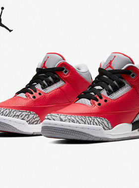 Nike/耐克正品Air Jordan 3 (GS)大童女子运动篮球鞋 CQ0488