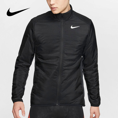 Nike/耐克正品AEROLAYER 男子保暖跑步运动夹克棉服 BV4875