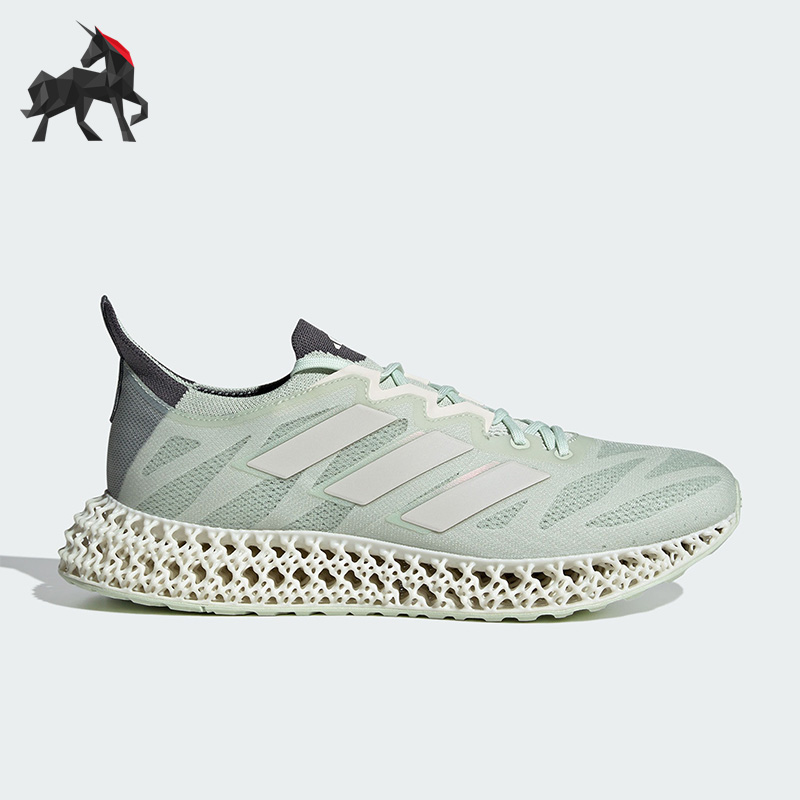 阿迪达斯男女同款网面跑步运动鞋