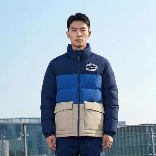 中国李宁正品新款男女款运动休闲时尚潮流保暖羽绒服外套 AYMS061