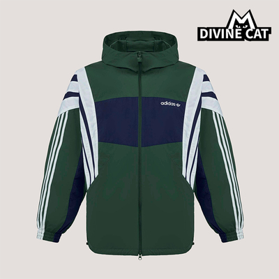 Adidas/阿迪达斯正品三叶草男士宽松时尚运动梭织耐穿外套KW4810