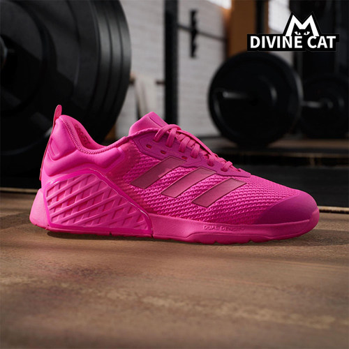 Adidas/阿迪达斯正品DROPSET 3女士系带低帮时尚耐磨训练鞋JR1677