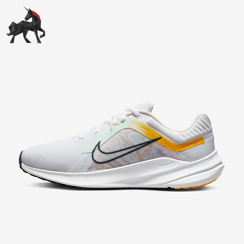 Nike/耐克正品QUEST 5 PRM女士轻便透气运动跑步鞋DO9473-100