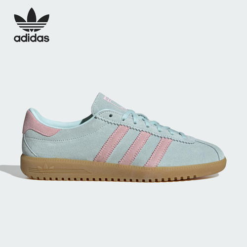 Adidas/阿迪达斯正品三叶草女士复古轻便透气防滑板鞋JS0257