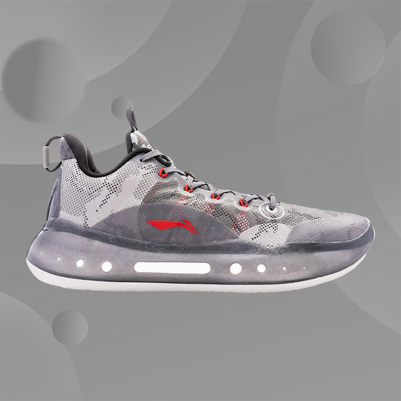 Lining/李宁正品驭帅14䨻 Low男子一体织轻量高回弹篮球鞋ABAR123